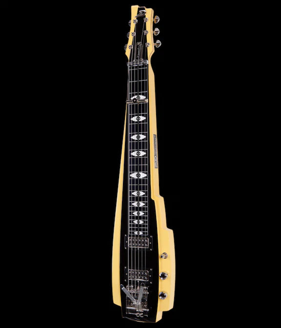 Duesenberg Pomona Blonde and Black Lapsteel The Guitar Boutique