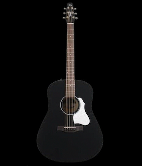 Seagull S6 Classic Black A E Electric Acoustic Guitar The Guitar
