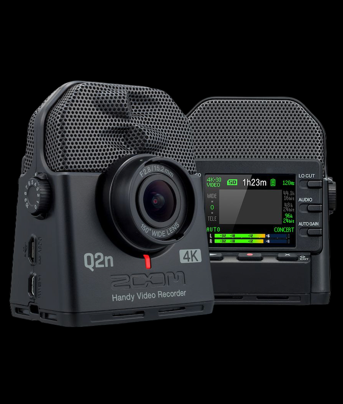 THE ZOOM Q2N-4K THE 4K CAMERA FOR MUSICIANS