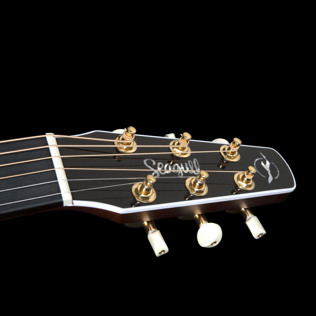 Seagull Artist Peppino Signature CW Bourbon Burst Anthem Electric Acoustic Guitar