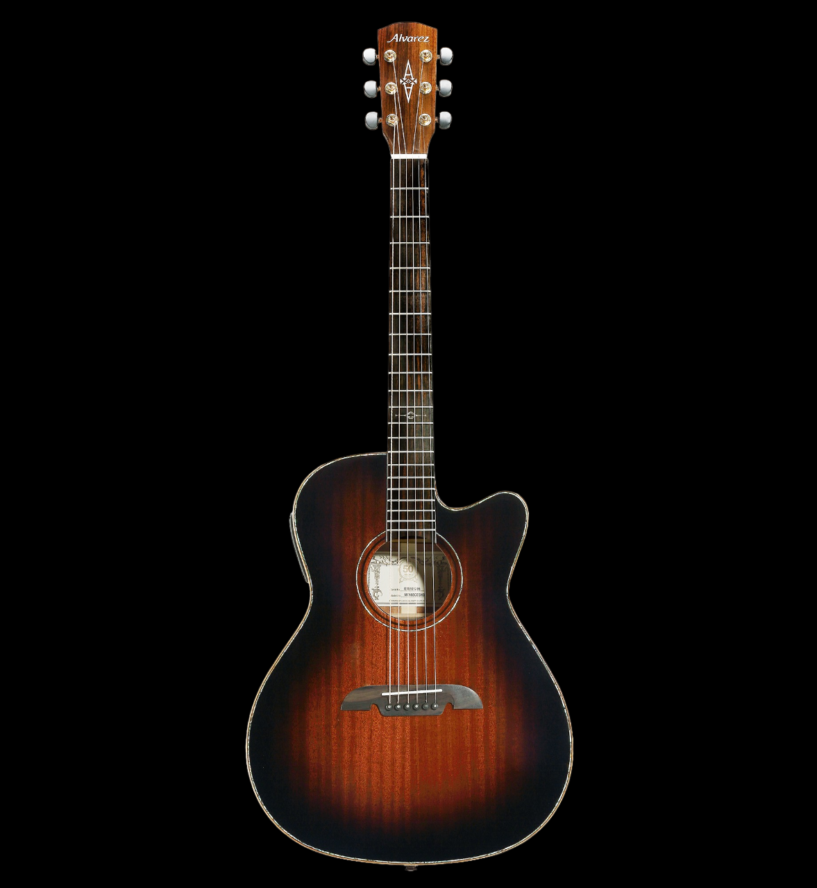 Alvarez Masterworks MFA66CESHB Folk Acoustic Guitar