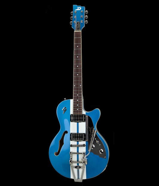 Duesenberg Mike Campbell 30th Anniversary TV Blue Electric Guitar- Pre Order Now