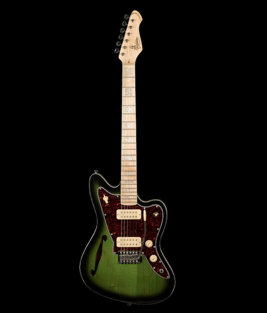 Revelation RJT-60 M TL Greenburst Electric Guitar - Pre Order Now