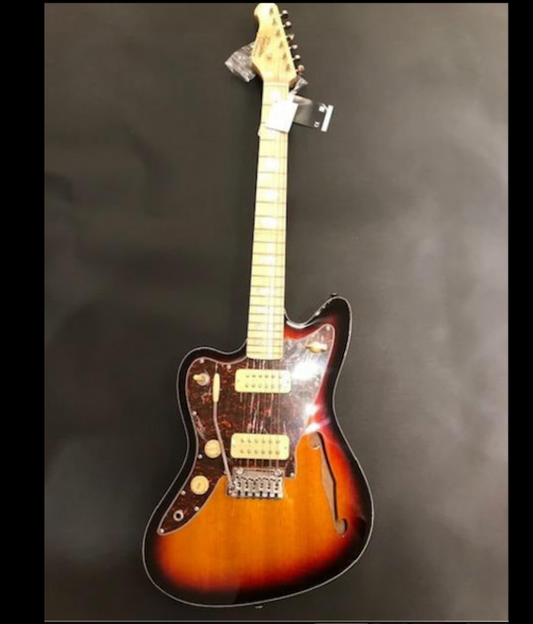 Revelation RJT 60 M TL/LH - Sunburst Electric Guitar Left Handed Maple board