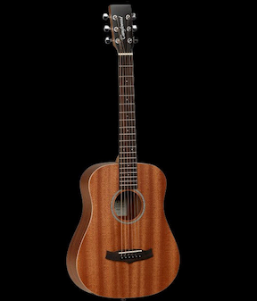 Tanglewood TW2 T Acoustic travel guitar with Gigbag