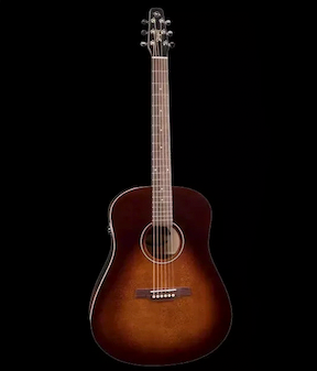 Seagull S6 Original Burnt Umber QIT Acoustic Guitar