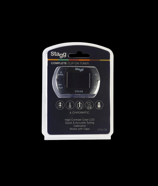 Stagg CTU-C9 Multifunctional Clip-on Chromatic Tuner with Microphone