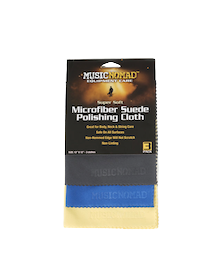MusicNomad Super Soft Microfiber Suede Polishing Cloth - 3 Pack